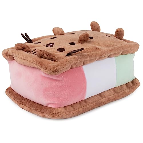 GUND Pusheen Neapolitan Ice Cream Plush Toy