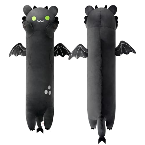 Kawaii Long Dragon Cat Plush Pillow - 19.6