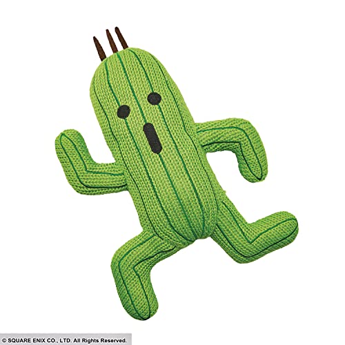 Cactuar Knitted Plush Toy - Kawaii Style