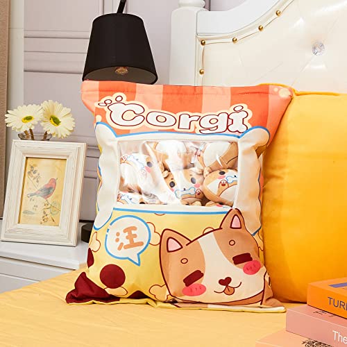 Civaner Kawaii Plush Pillow - Fluffy Animal Decor