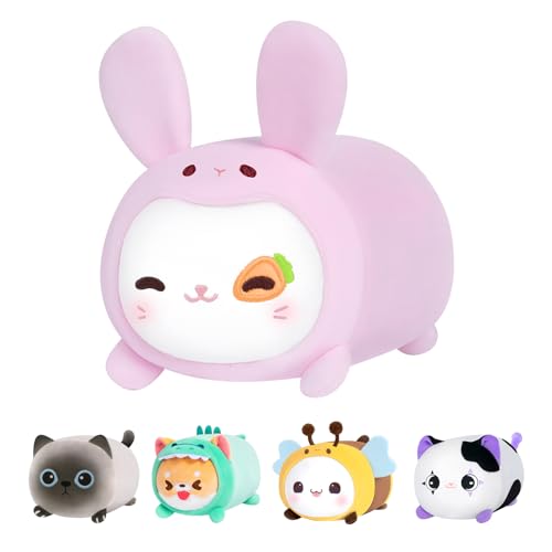 Cute Bunny Plush Pillow - Kawaii Stuffed Toy