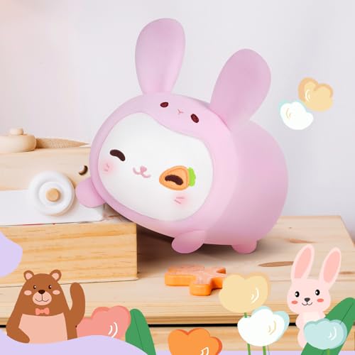 Cute Bunny Plush Pillow - Kawaii Stuffed Toy