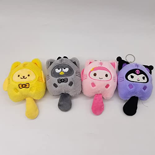 8PCS Kawaii Plush Toys - Cute Cat Collection