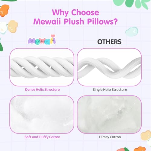 Cute Bunny Plush Pillow - Kawaii Stuffed Toy