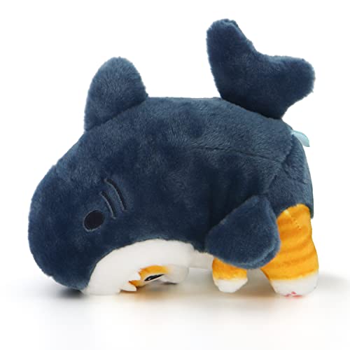 CNAANA Kawaii Shark Cat Plush Toy - 20cm