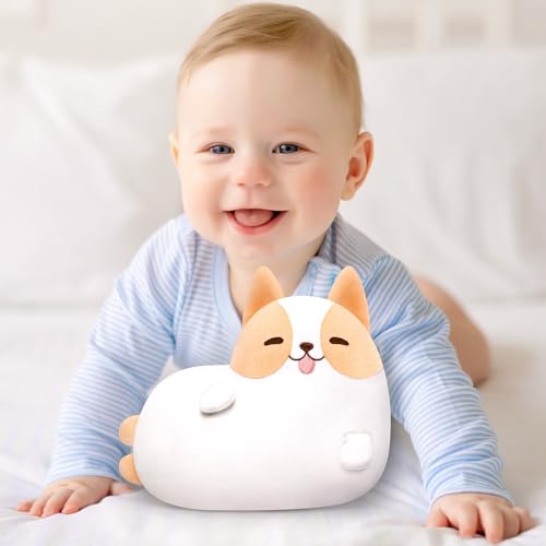 Kawaii Corgi Heart Pillow Plush Stuffed Toy