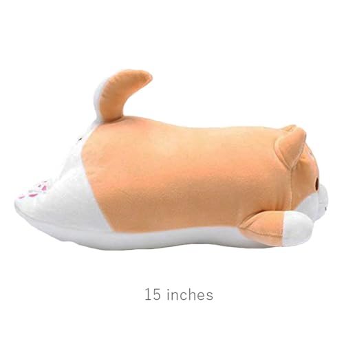 Kawaii Shiba Inu Plush Pillow - 15" Cuddle Toy