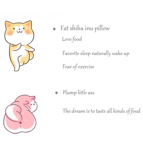 Kawaii Shiba Inu Plush Pillow - 15" Cuddle Toy