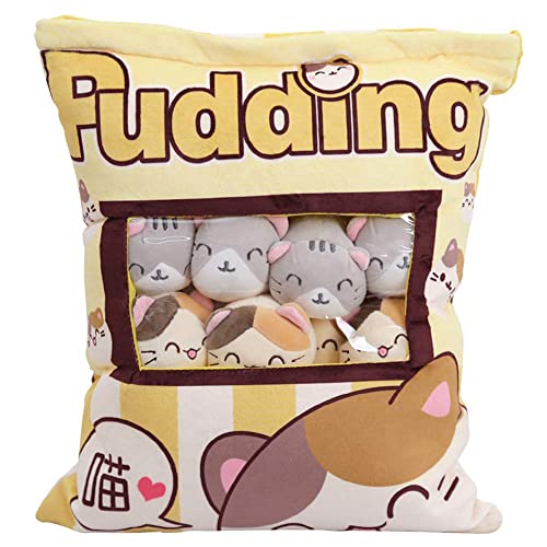 Adorable Kawaii Kitten Plush Pillow Toy