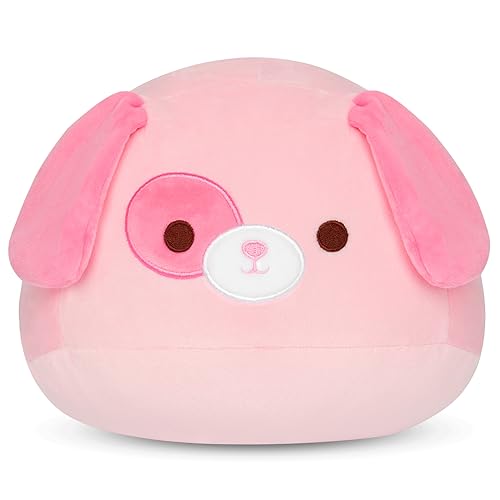 Cute Pink Kawaii Dog Plush Pillow Toy