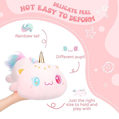 Cute Caticorn Cat Plush Pillow - Kawaii Gift