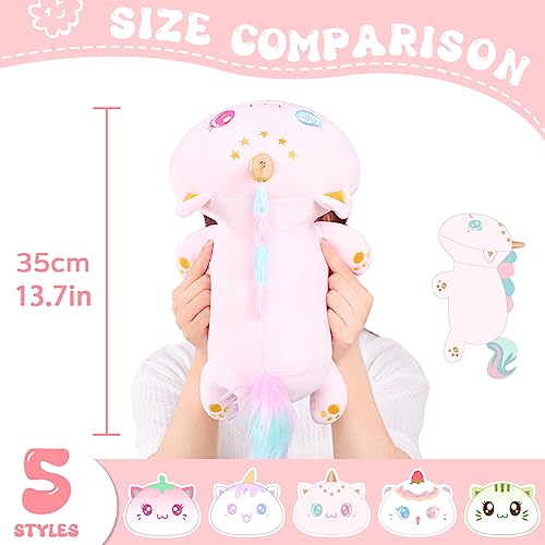 Cute Caticorn Cat Plush Pillow - Kawaii Gift