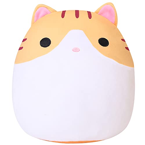 Kawaii Fluffy Cat Plush Pillow Toy for Kids