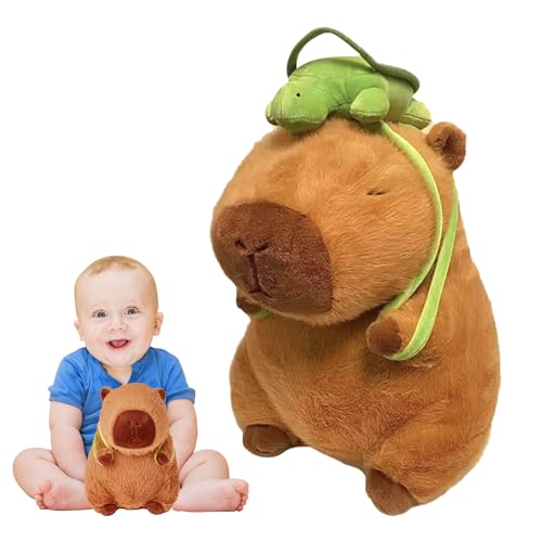 Kawaii 9.1in Capybara Plush Toy for Kids