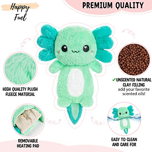 Kawaii Axolotl Heated Plushy Pillow Toy