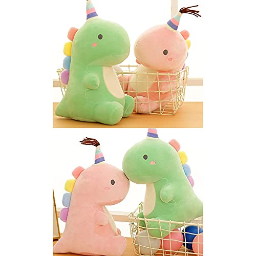Cute Green Dinosaur Plushie Toy for Kids