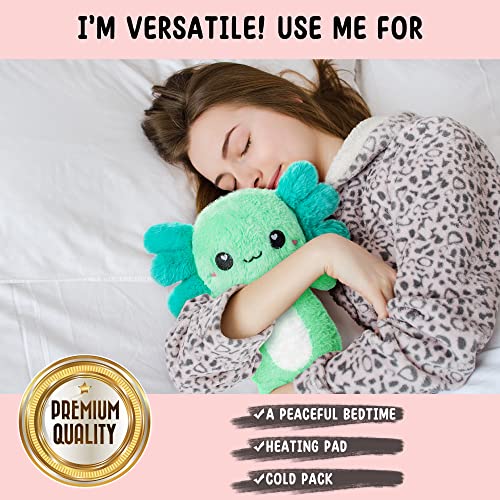 Kawaii Axolotl Heated Plushy Pillow Toy