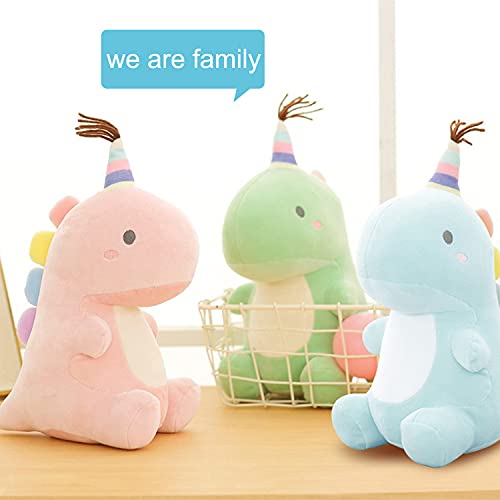 Cute Green Dinosaur Plushie Toy for Kids