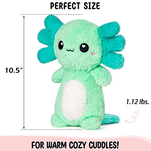 Kawaii Axolotl Heated Plushy Pillow Toy