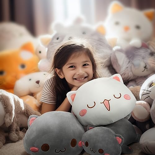 Cute Soft Kawaii Cat Plush Toy 13.7