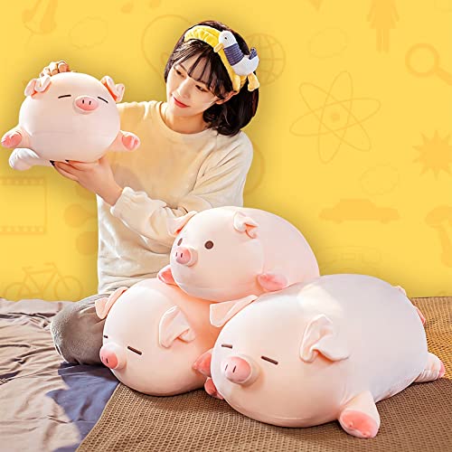 Adorable 15.7" Kawaii Pig Plush Hugging Pillow