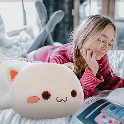 Kawaii Cat Plush Pillow Toy for Kids