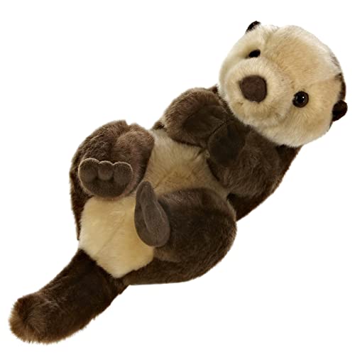 Aurora® Kawaii Realistic Sea Otter Plush Toy
