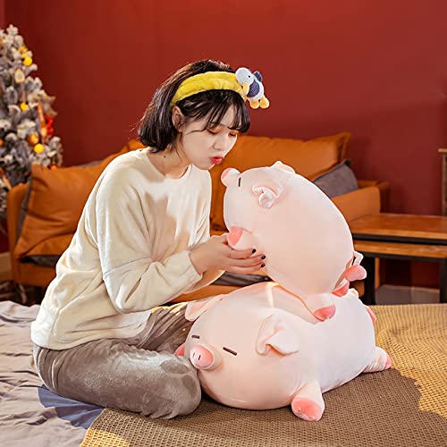 Adorable 15.7" Kawaii Pig Plush Hugging Pillow