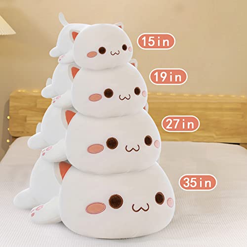 Kawaii Cat Plush Pillow Toy for Kids