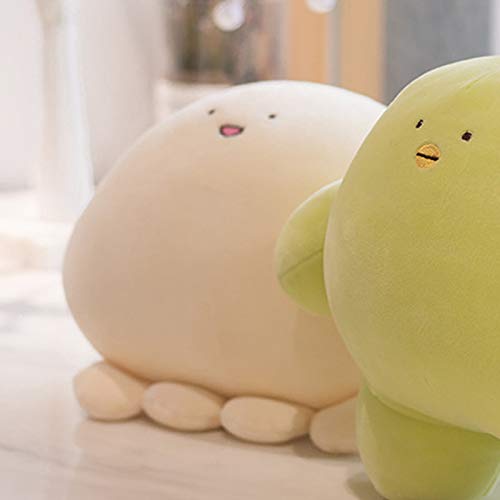 Cylindrical Kawaii Octopus Plush Toy - 9 Inch