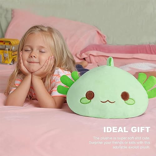 Cute Green Axolotl Kawaii Plush Toy 13