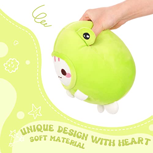 AIXINI Cute Cat Frog Plushie - 8" Kawaii Toy