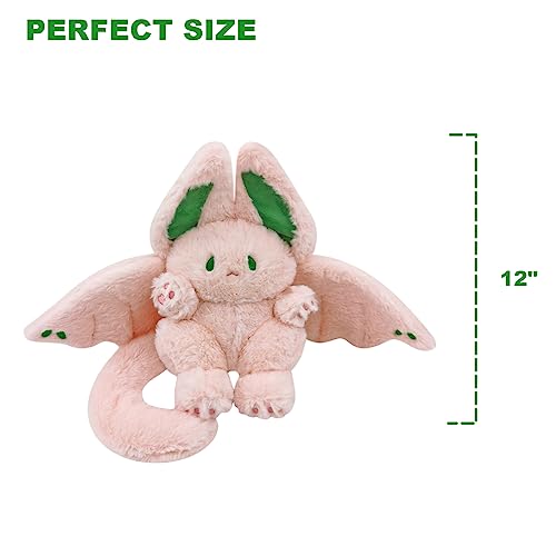 Kawaii Peach Cat Bat Bunny Plush Pillow Toy