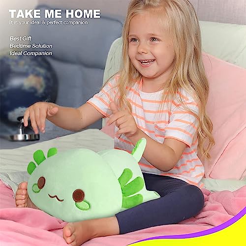 Cute Green Axolotl Kawaii Plush Toy 13