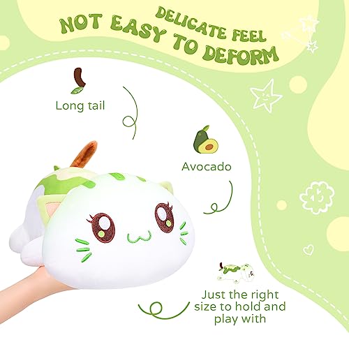 AIXINI Adorable 13.7" Avocado Cat Plushie