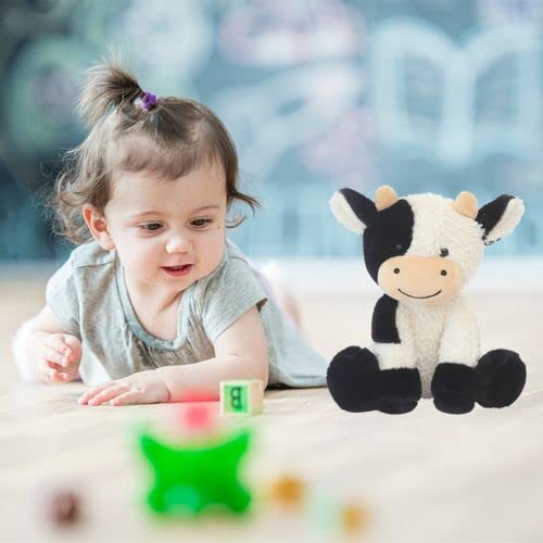 Adorable 9-Inch Cow Plush Toy for Kids