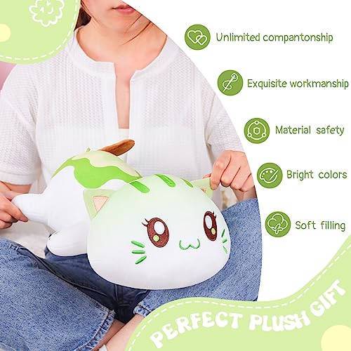 AIXINI Adorable 13.7" Avocado Cat Plushie
