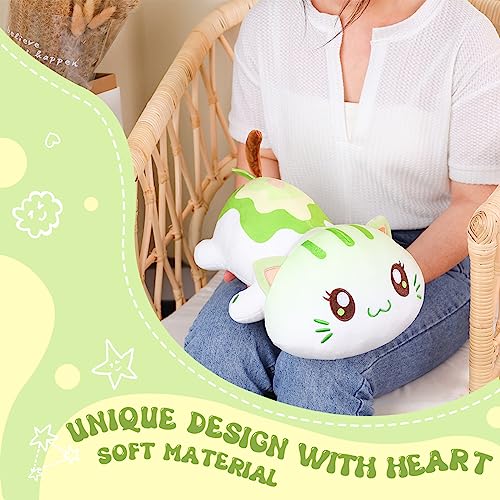 AIXINI Adorable 13.7" Avocado Cat Plushie