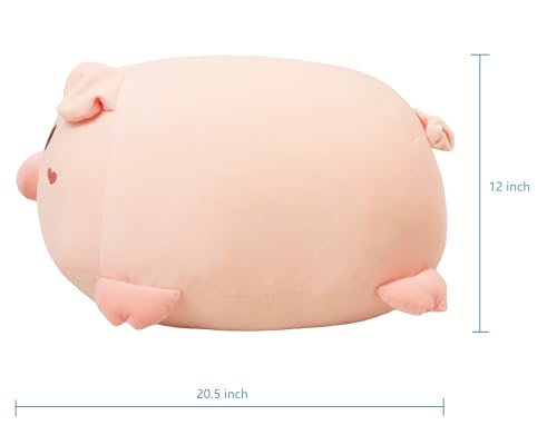 Chubby Kawaii Pig Plushie - Super Soft Pillow