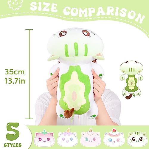 AIXINI Adorable 13.7" Avocado Cat Plushie