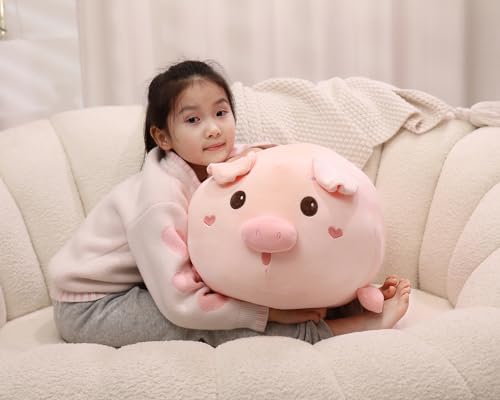 Chubby Kawaii Pig Plushie - Super Soft Pillow