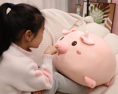 Chubby Kawaii Pig Plushie - Super Soft Pillow