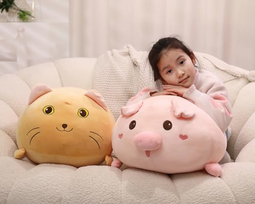 Chubby Kawaii Pig Plushie - Super Soft Pillow