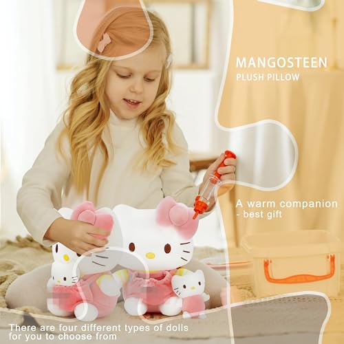 Kawaii Fluffy Cat Hugging Pillow Plush Toy