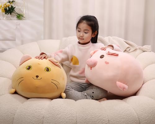 Chubby Kawaii Pig Plushie - Super Soft Pillow