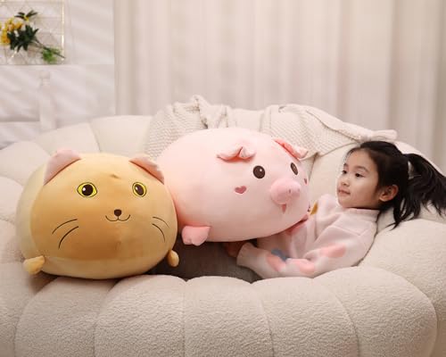 Chubby Kawaii Pig Plushie - Super Soft Pillow