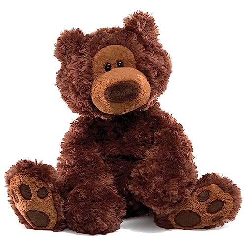 Chocolate Brown Kawaii Plush Teddy Bear 12”