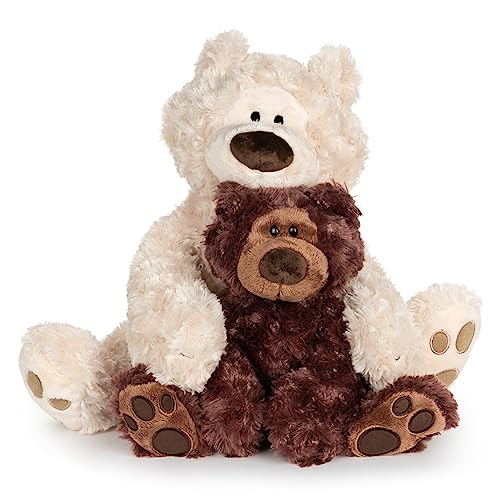 Chocolate Brown Kawaii Plush Teddy Bear 12”