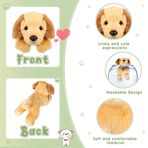 Adorable Fluffy Dog Plush Toys Set - 3 Pcs