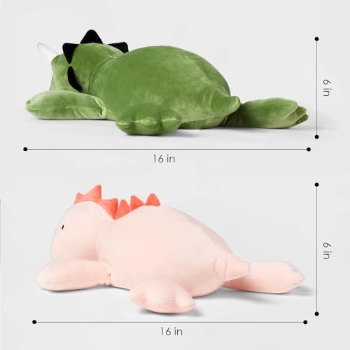 Kawaii Weighted Dinosaur Plushies - 2 Pack